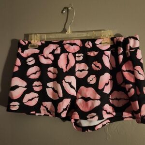 1X Dolls Kill Club Exx Never Kiss And Tell Booty Shorts